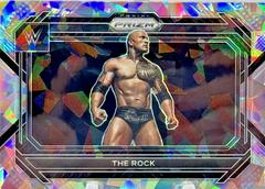 The Rock [Ice] Wrestling Cards 2023 Panini Prizm WWE Prices