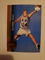 Brian Evans #267 Basketball Cards 1996 Upper Deck Prices