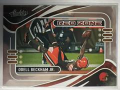 Odell Beckham Jr Football Cards 2021 Panini Absolute Red Zone Prices