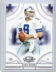Tony Romo #138 Football Cards 2008 Panini Donruss Threads Prices