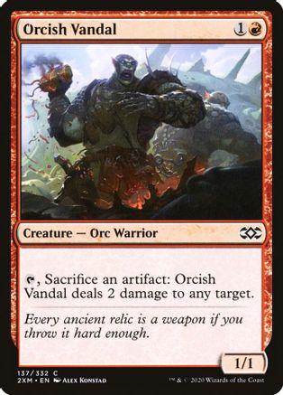 Orcish Vandal [Foil] Magic Double Masters