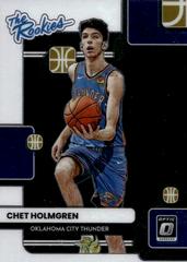 Chet Holmgren Basketball Cards 2022 Panini Donruss Optic The Rookies Prices