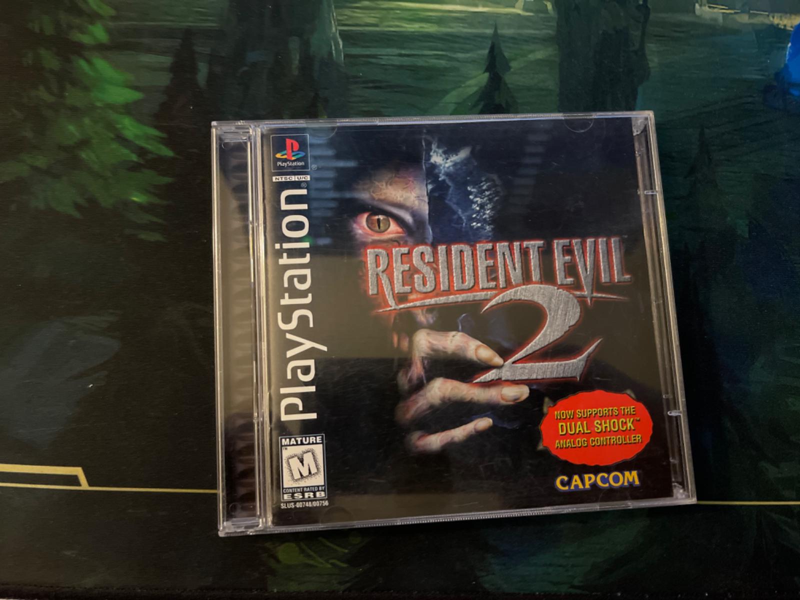 Resident Evil 2 Item, Box, and Manual Playstation