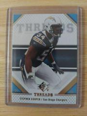 Stephen Cooper #85 Football Cards 2009 SP Threads Prices