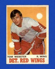 Tom Webster Hockey Cards 1970 O-Pee-Chee Prices