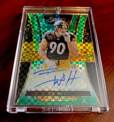 T.J. Watt [Green] #RS-TJ Football Cards 2017 Panini Select Rookie Signatures Prizm Prices