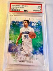 Cole Anthony [Green] #44 Basketball Cards 2021 Panini Origins Prices