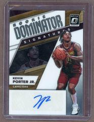 Kevin Porter Jr. Basketball Cards 2019 Panini Donruss Optic Rookie Dominator Signatures Prices