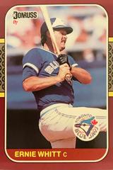 Ernie Whitt #33 Baseball Cards 1987 Donruss Opening Day Prices