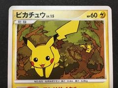 Top (Front View ZOOMED) | Pikachu [1st Edition] Pokemon Japanese Secret of the Lakes