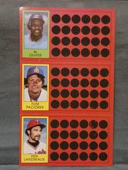 Al Oliver, Tom Paciorek, Ken Landreaux #4, 23, 41 Baseball Cards 1981 Topps Scratch Offs Prices