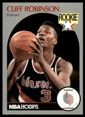 Cliff Robinson #250 Basketball Cards 1990 Hoops Prices