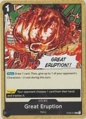 Great Eruption ST06-015 One Piece Starter Deck 6: Absolute Justice Prices