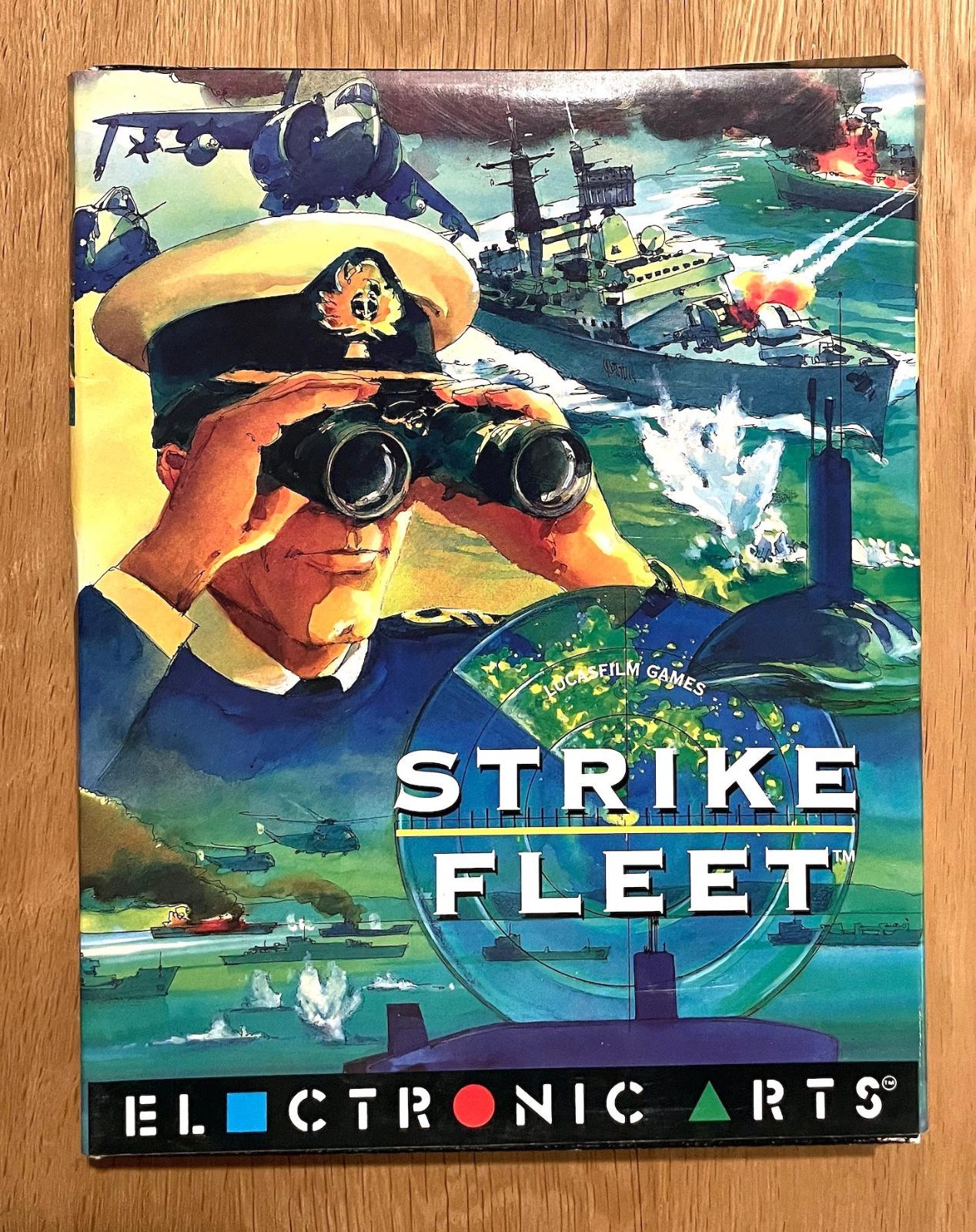 Star Fleet I: The War Begins! (Amiga, 1985) Emballage CYGNUS Rare