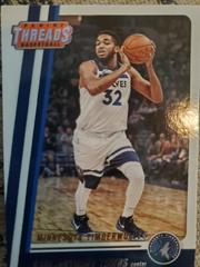 Karl-Anthony Towns Basketball Cards 2017 Panini Threads Prices
