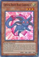 Crystal Beast Ruby Carbuncle [1st Edition] RYMP-EN040 YuGiOh Ra Yellow Mega Pack Prices