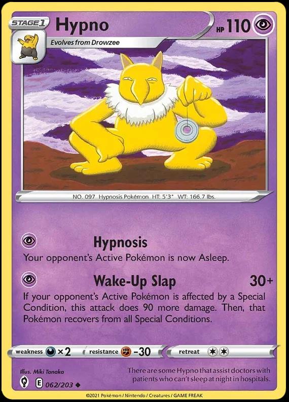Hypno 62 Prices Pokemon Evolving Skies Pokemon Cards