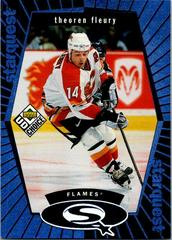 Theoren Fleury [Blue] Hockey Cards 1998 UD Choice Starquest Prices