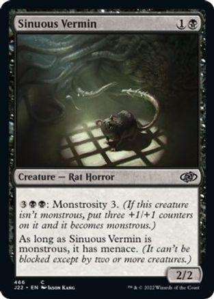 Sinuous Vermin #466 Magic Jumpstart 2022