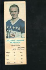 Jacques Lemaire Hockey Cards 1970 Dad's Cookies Prices