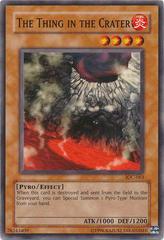 The Thing in the Crater YuGiOh Invasion of Chaos Prices