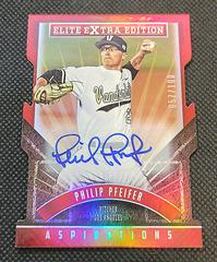 Philip Pfeifer[Aspirations Autograph Die-Cut] #102 Baseball Cards 2015 Panini Elite Extra Edition Prices