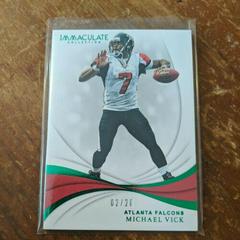 Michael Vick [Emerald] #8 Football Cards 2019 Panini Immaculate Collection Prices