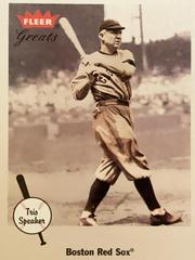 Tris Speaker #5 Baseball Cards 2002 Fleer Greats Prices