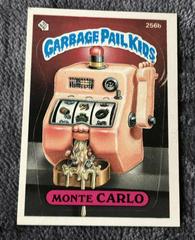 MONTE Carlo #256b 1987 Garbage Pail Kids Prices