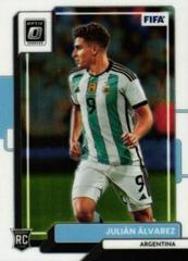 Julian Alvarez [Optic] #8 Soccer Cards 2022 Panini Donruss Prices