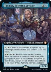 Tawnos, Solemn Survivor [Extended Art Foil] Magic Brother's War Commander Prices