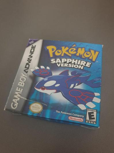 Pokemon Sapphire | Item, Box, and Manual | GameBoy Advance