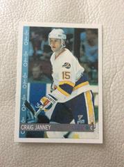 Craig Janney #325 Hockey Cards 1992 O-Pee-Chee Prices