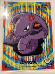 Arbok #4 Pokemon 2000 Topps TV Sticker Prices