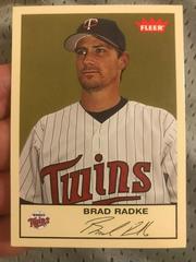 Brad Radke #219 Baseball Cards 2005 Fleer Tradition Prices