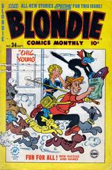 Blondie Comics Monthly #34 (1951) Comic Books Blondie Comics Monthly Prices