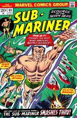 Sub-Mariner #63 (1973) Comic Books Sub-Mariner Prices