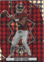 Bryce Young [Red] #1 Football Cards 2023 Panini Mosaic Draft Picks Prices