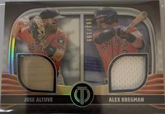 Alex Bregman, Jose Altuve #DR2-AB Baseball Cards 2022 Topps Tribute Dual Relics 2 Prices