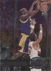 Shaquille O'Neal [Reebok Bronze] #50 Basketball Cards 1997 Metal Universe Prices