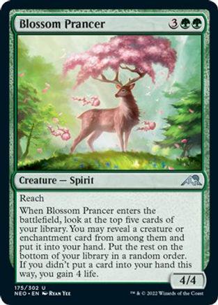 Blossom Prancer #175 Magic Kamigawa: Neon Dynasty