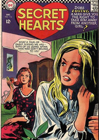 Secret Hearts #116 (1966) Comic Books Secret Hearts