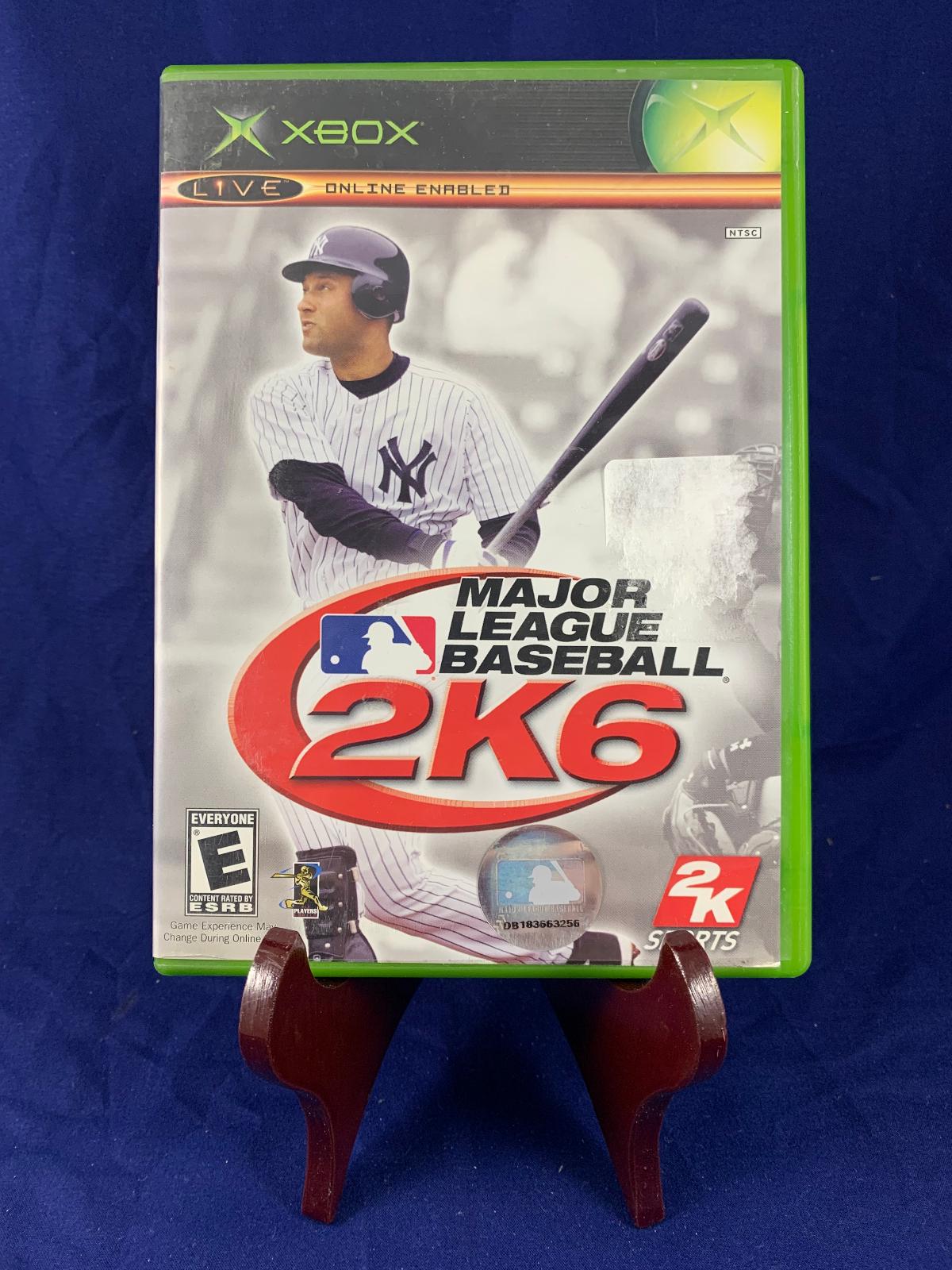 Major League Baseball 2K6 Item, Box, and Manual Xbox