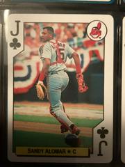 Sandy Alomar [Jack of Clubs] Baseball Cards 1992 U.S. Playing Card All Stars Prices