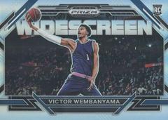 Victor Wembanyama [Silver] #1 Basketball Cards 2023 Panini Prizm Draft Picks Widescreen Prices