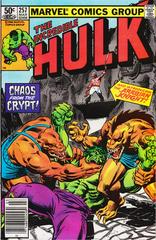 The Incredible Hulk [Newsstand] #257 (1981) Comic Books Incredible Hulk Prices