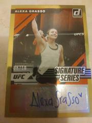 Alexa Grasso [Gold] #SS-AGR Ufc Cards 2022 Panini Donruss UFC Signature Series Prices