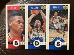 Shaw/Davis/Brown Basketball Cards 1996 Collector's Choice Mini Prices