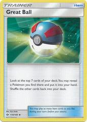 2017 Poke Ball 125/149 Sun & Moon Set - NM Uncommon Pokemon Card 