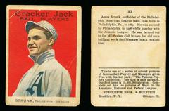 Amos Strunk Baseball Cards 1914 Cracker Jack Prices